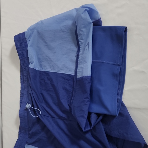 Gymshark XXL Blue on Blue Swim Trunks with Inner Boxer Liner NWT - Picture 4 of 6